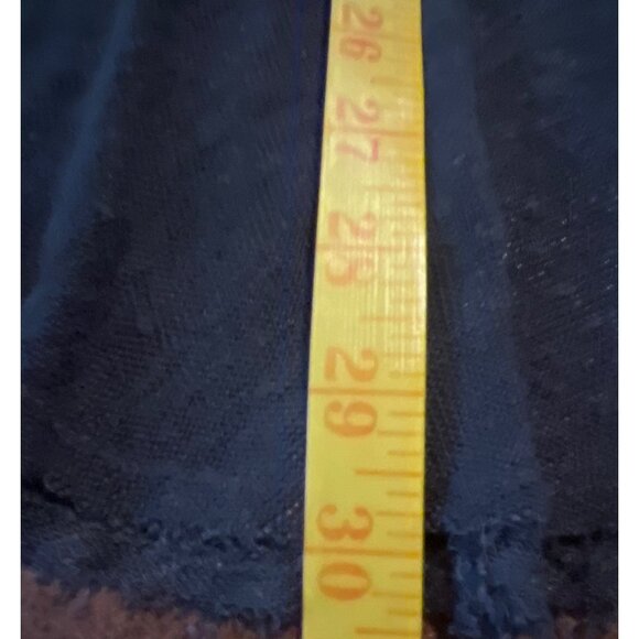 Free People Weekends Layering Top Navy 3/4 Sleeve Scoop‎ Neck Boho Tunic M - Picture 5 of 8